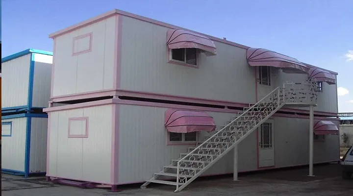 مراحل ساخت و نصب کانکس دوبلکس