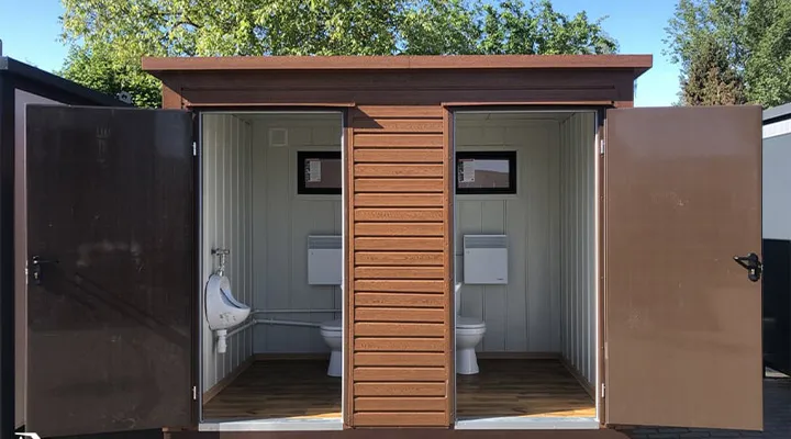 امکانات بی نظیر کانکس توالت