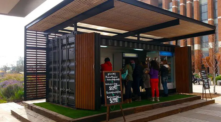 نمونه کانکس فروشگاهی