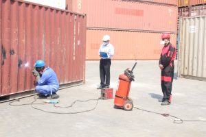  مراحل تعمیرات کانتینر