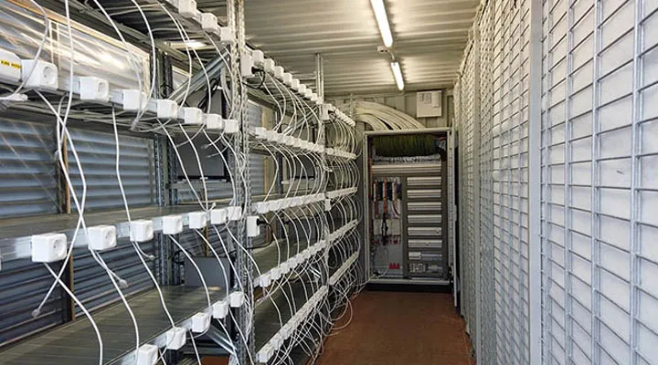 متریال ساخت کانکس بیت کوین