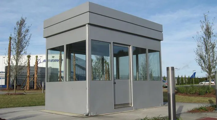 کانکس نگهبانی رنگ طوسی