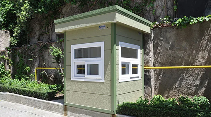 مراحل ساخت کانکس نگهبانی