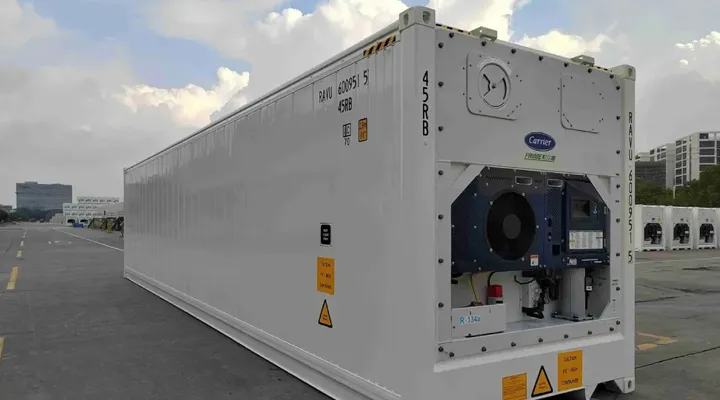 خرید کانتینر یخچال دار